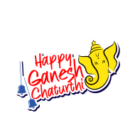 Happy Ganesh Chaturthi Sticker