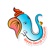 Happy Ganesh Chaturthi Sticker Png