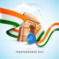 Happy Independence Day Celebration Post Banner Design Template