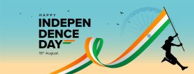 Happy Independence Day Cover Banner Template