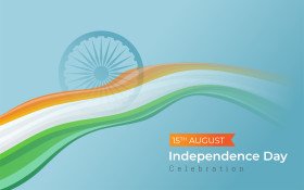 Happy Indian Independence Day Background