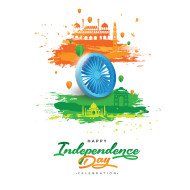 Happy Indian Independence Day Post Banner