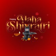 Happy Maha Shivratri Background Design Template