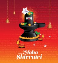 Happy Maha Shivratri Post Design Template