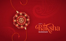 Happy Raksha Bandhan Background Vector Design Template