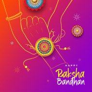 Happy Raksha Bandhan Post Template