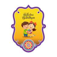 Happy Raksha Bandhan Sticker