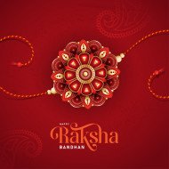 Happy Raksha Bandhan Vector Design Template