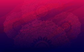 Mandala Ornamental Background Template