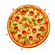 Pizza Vector Illustration