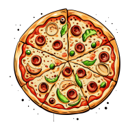 Pizza Vector Illustration