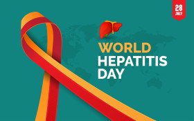 World Hepatitis Day Background Design