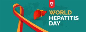 World Hepatitis Day Facebook Cover Banner Template