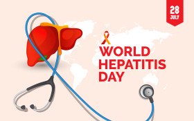 World Hepatitis Day Post Background Template Design